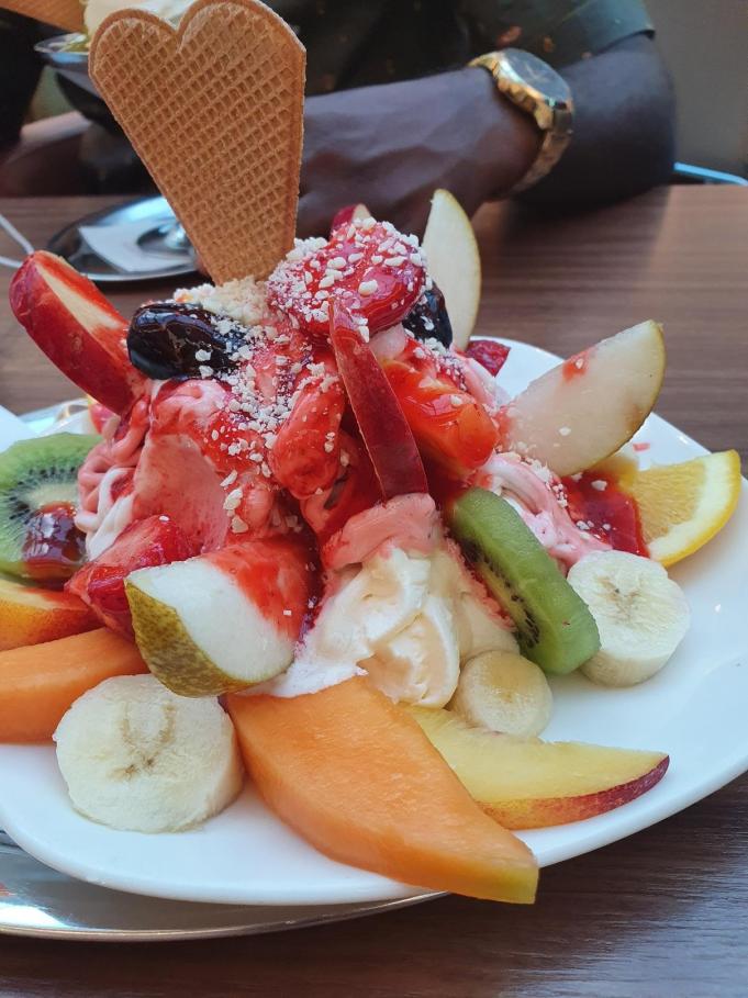 Ma glace aux fruits