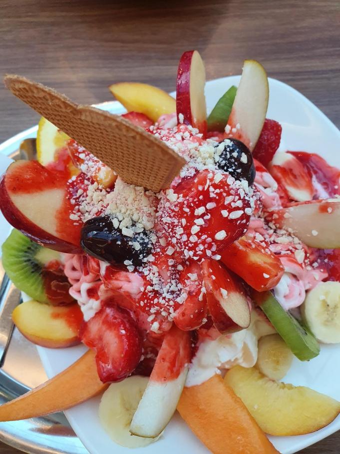 Ma glace aux fruits